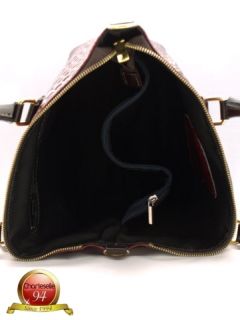 Damen Tasche Handtasche Leder Krokoprägung Lack Italien Charleselie
