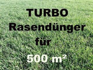 TURBO Rasendünger Dünger  500m² Rasen Langzeitwirkung