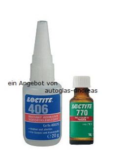 LOCTITE® 406 Sofortkleber + 770 Polyolefin Primer