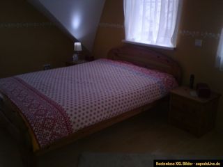 Schlafzimmer komplett massiv Holz NEUwertig Bett 140X200