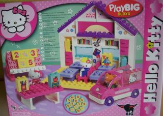 PlayBIG Bloxx Hello Kitty Schule 57026 kom.Lego Duplo