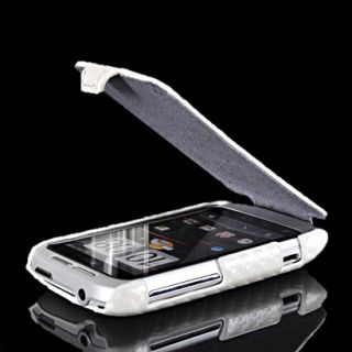 Carbon PULeder Handy Tasche Etui Case Cover +Folie HTC Wildfire S G13
