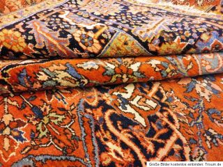 Antiker alter Heriz 365x270 cm Orientteppich Teppich carpet Tapetto