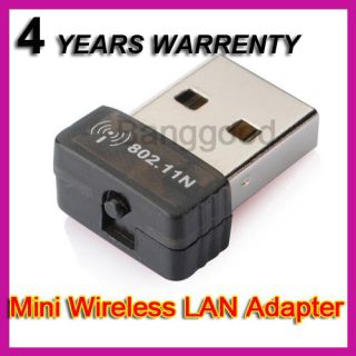 150M USB WiFi Wireless W LAN 802.11 b/n/g Adapter Stick
