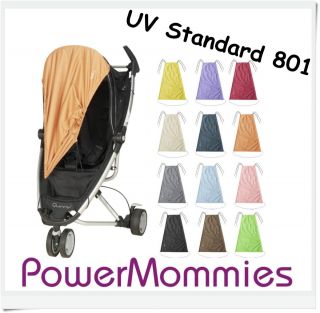 UV Schutz Sonnensegel für jeden Kinderwagen UV Standard 801