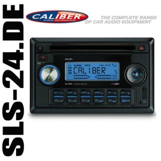 Caliber RCD801 Doppel 2 DIN Radio CD USB SD RDS AM/FM AUX IN Autoradio