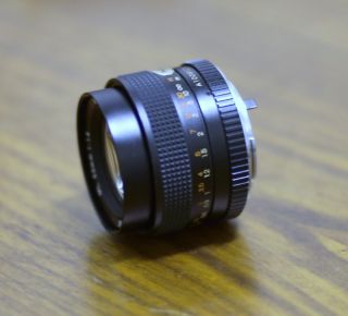 Yashica Contax 50mm f/1.4 Objektiv Lens 11,4 Standardobjektiv Carl