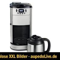 Coffee Maxx Premium mit Kaffeemühle Kaffeemaschine mit Isolierkanne
