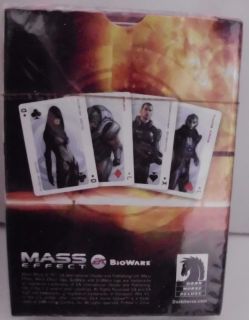 MASS EFFECT Playing Cards Poker Karten Spielkarten Pokerblatt Skat NEU