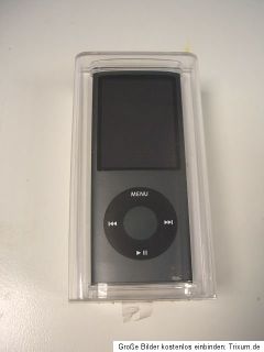 Apple iPod nanu 4. Generation 8GB schwarz komplett