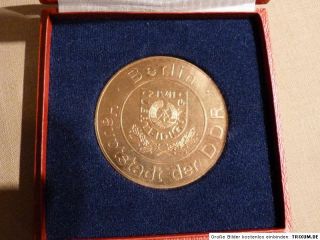 DDR Bronze Medaille Zivilverteidigung, Berlin Hauptstadt der DDR, um