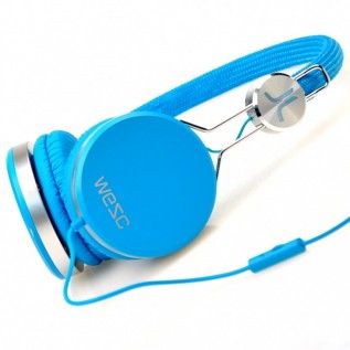 Wesc Banjo mauritius blue unisex premium Headphone NEU