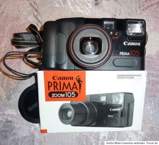 Canon Prima Zoom 105 incl. Tasche+Bedienungsanleitung, große Fotos