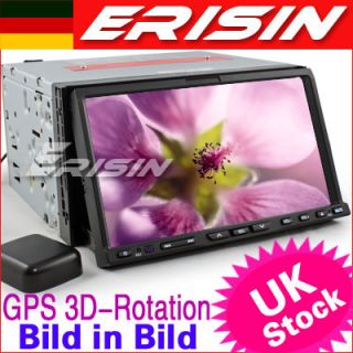 ES805DE 7 2 Din HD Touchscreen Autoradio Car DVD Player TV GPS