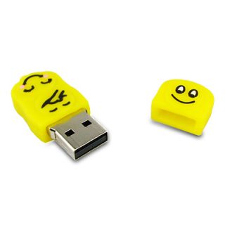 No50100070016 TRENDY USB STICK 16GB GELBE FROHE SMILY AMPEL