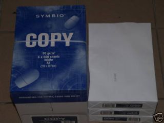 2000 Bl. Kopierpapier Druckerpapier Laserpapier A4 80g