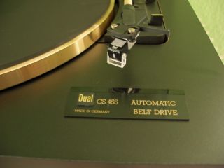 Dual CS 455 GOLD Plattenspieler Turntable