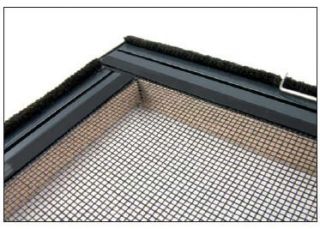 Deluxe Insektenschutztüren / Insektenschutzfenster Aluminium mit