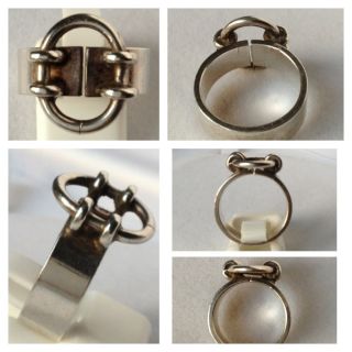 Damen Silberring Ring Silber 835er Silber Designerring Silberschmuck