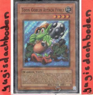 Yu Gi Oh,Toon Goblin Attack Force,DL7 EN001,Holo