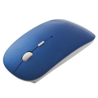Ultra Thin Mini Wireless Optical Mouse Mice USB 2.4G 2.4GHz For