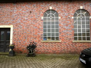 Eisenfenster, sehr großes Stallfenster,Scheunenfenster 163x93 cm
