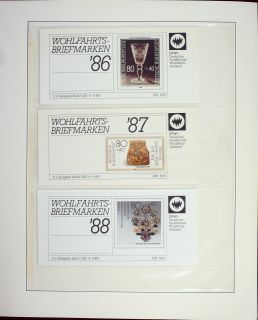 TOP Sammlung BRD Markenheftchen ** Sport und Wohlfahrt 1980er und 90er