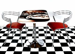 Diner Tisch US Car Dinertisch 50er Jahre Nierentisch Esszimmertisch