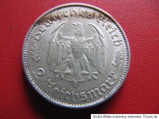 Weimarer Republik 2 Reichsmark 1934F Friedrich Schiller
