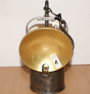 § WOLF GRUBENLAMPE KARBIDLAMPE MINERS LAMP 850   6 Std. 
