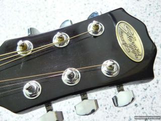 Elektro Akustik Gitarre Akustikgitarre E Gitarre Stagg mit eingebautem