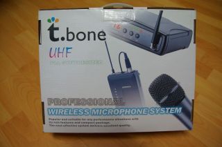 bone 16ch EWS 863 865MHz Wireless System Diversity Gitarre +Mikrofon