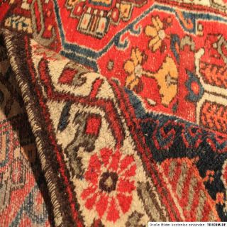 ANTIK Alter Edeler Handgeknüpfter Perser Teppich Bachtiar Iran