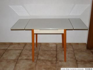 60er Tisch Esstisch ausziehbar auf 144 cm Küchentisch