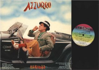 LP/ ADRIANO CELENTANO / AZZURRO / CLAN ACC LP 40011
