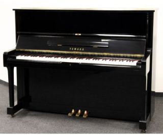 Yamaha U1 H Klavier Piano schwarz komplett überarbeitet 00025471