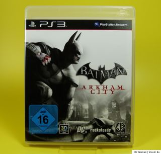 Batman  Arkham City   3D   wie neu   dt. Version   PS3 Spiel