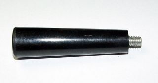 Aussengewinde M6 schwarz konisch Griff für Handkurbel A/870