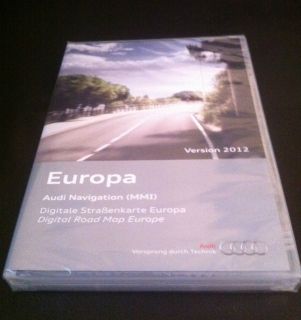  Navigation DVD Europa 2012 MMI 2G Navi A4 A5 A6 A8 Q7 4E0 060 884 CN