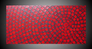 120 60 Grosses Modernes Acrylbild Abstrakt Art Deco Quadrate Kreis