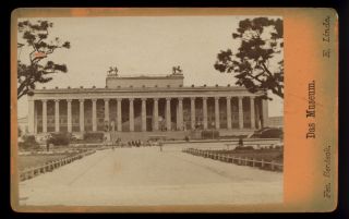 altes Fotoalbum v. Berlin mit 20 CDV Fotos von ca. 1880