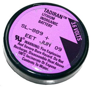 TADIRAN Batterie SL 889/P 3,6V 1000mAh Lithium Axial