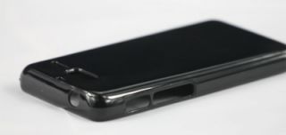 Ultra Slim Hülle für Motorola RAZR i TPU Silikon schwarz Tasche