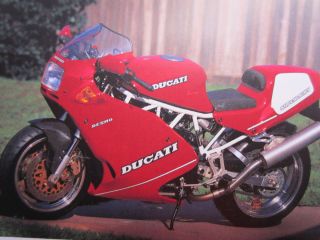 Ducati 900 Superlight 1992 Steifen Verkleidung stripes fairing