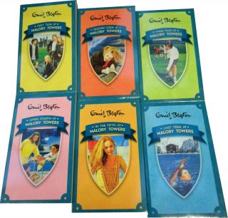 Enid Blyton Malory Towers Box Set 6 Books Collection Pack Childrens