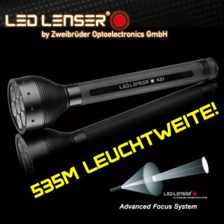 ORIGINAL* LED LENSER® X21 by Zweibrüder Taschenlampe   Stablampe
