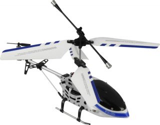 fun2get Polizei Mini RC Hubschrauber blau  21 cm  ferngesteuert