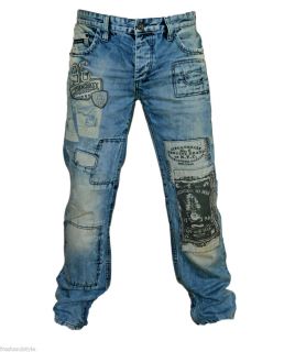 Clubwear Mega aufgepimpte Herren Jeans Jeanshose Hose C 920