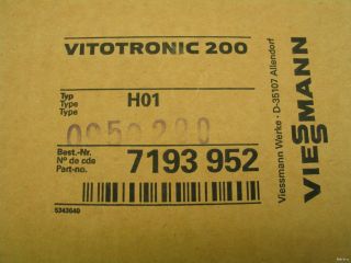 Viessmann Vitotronic 200 H01 Heizungsregelung Modul 7193952 NEU OVP