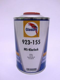 Liter Glasurit 923 155 MS   Klarlack ohne Härter